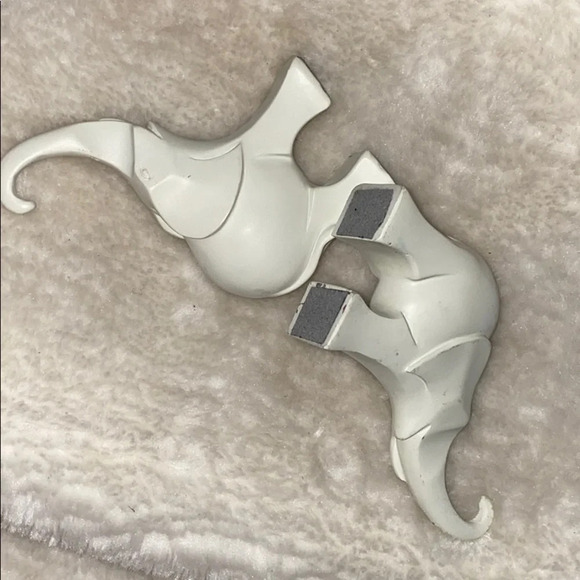 CERAMIC ELEPHANT HOME DECOR Set of 2 - Picture 8 of 11